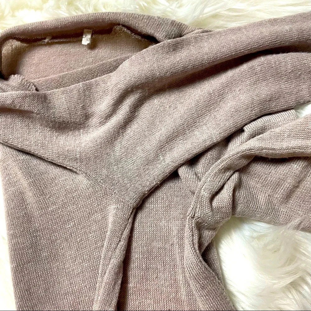 Wilfred Mocha Mock Neck Women’s Long Sleeve Size S EUC - Picture 5 of 5